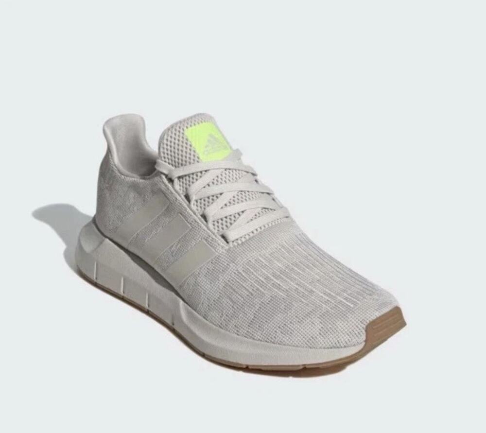 Adidas Swift Run 1.0 Running Shoes IF3986 Beige Yellow Men's Size 11